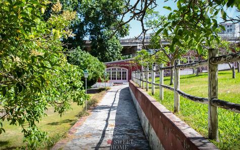 Jardins envolventes da herdade
