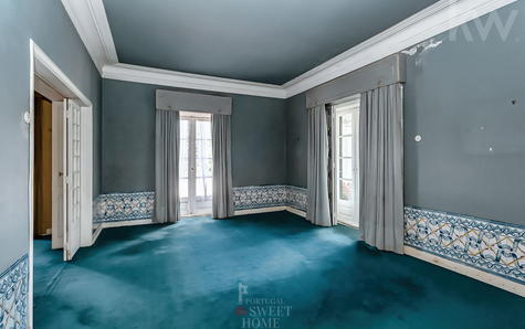 Sala no piso térreo