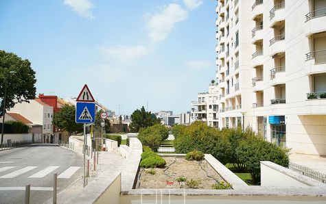 Exterior view of the condominium