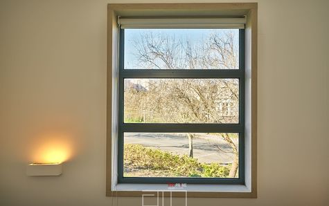 Vista da janela para o exterior