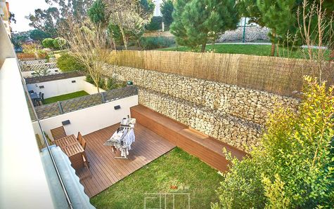 Deck and outdoor garden
