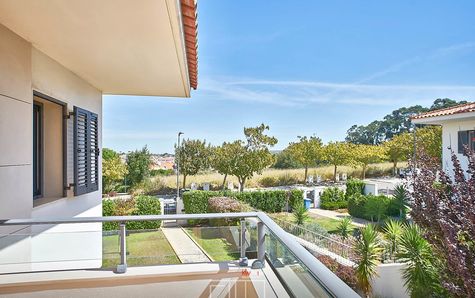 Balcony with wide view