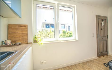 Kitchen with natural light