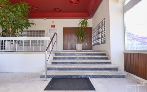 Apartment building entrance hall
