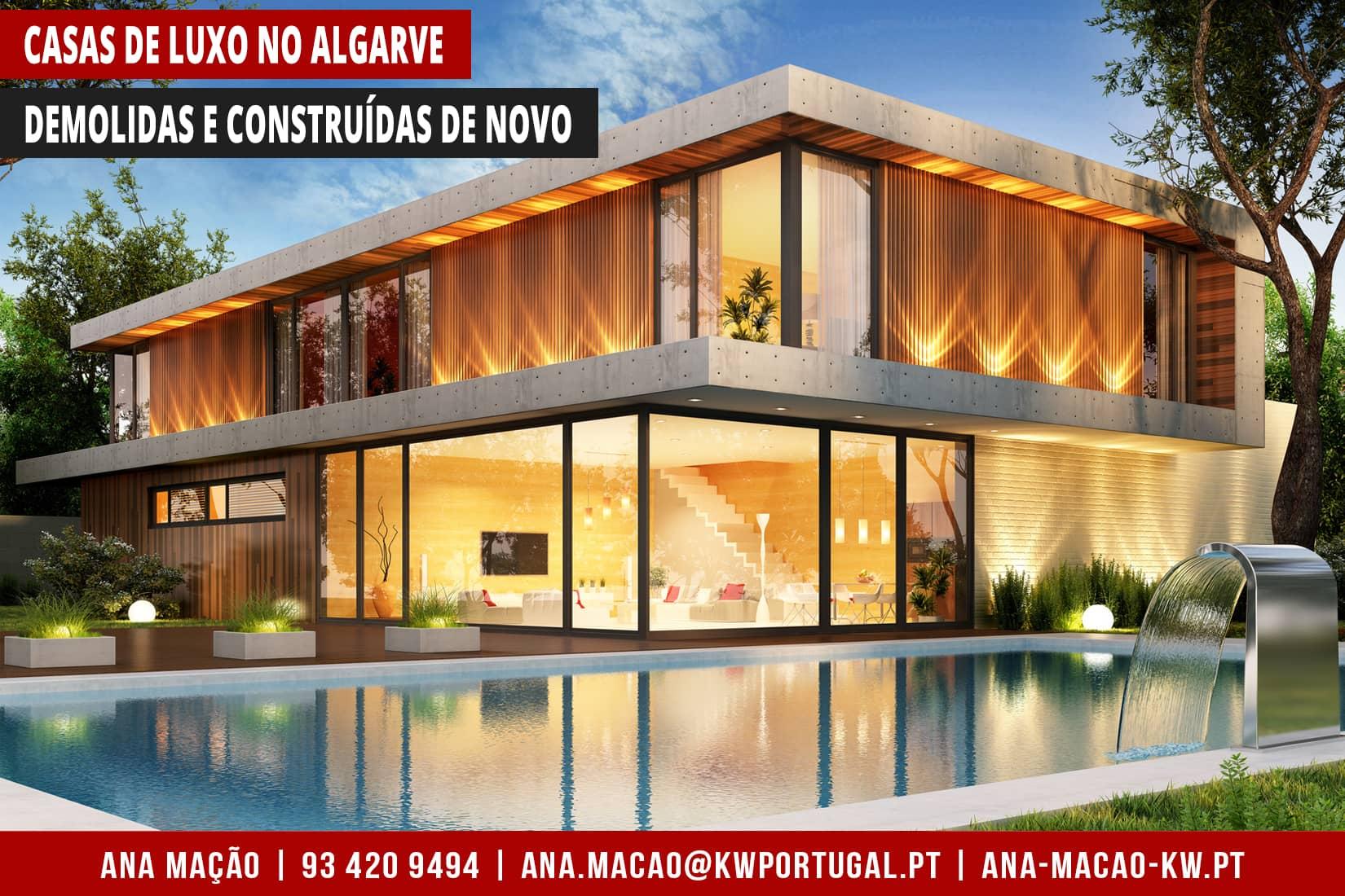 Algarve - Casas de Luxo em reconstrução