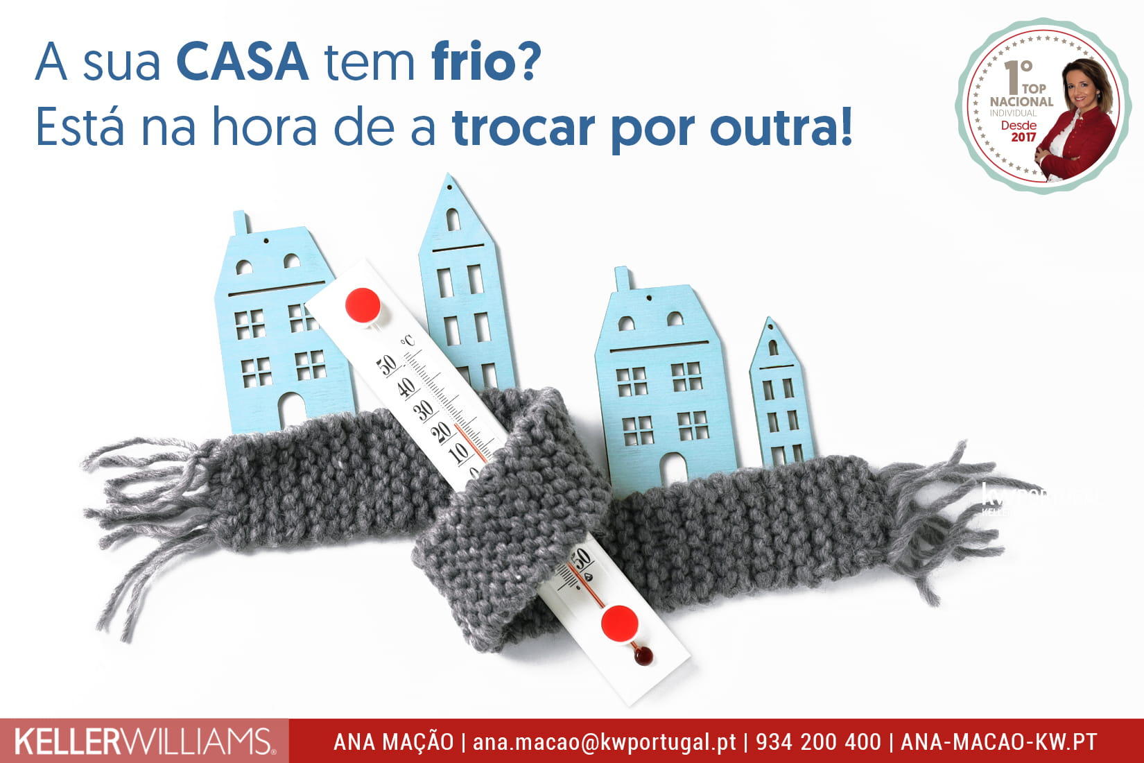 A sua casa tem frio? Então está na hora de a trocar por outra!
