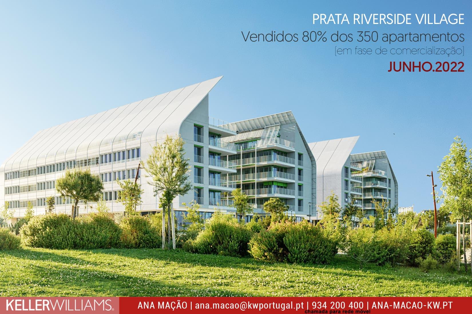 Prata Riverside Village, 80% dos 350 apartamentos já se encontram vendidos