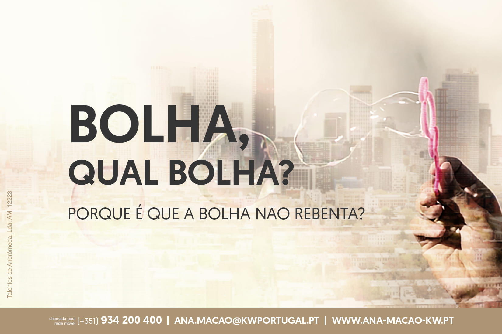 Bolha imobiliária, qual bolha?