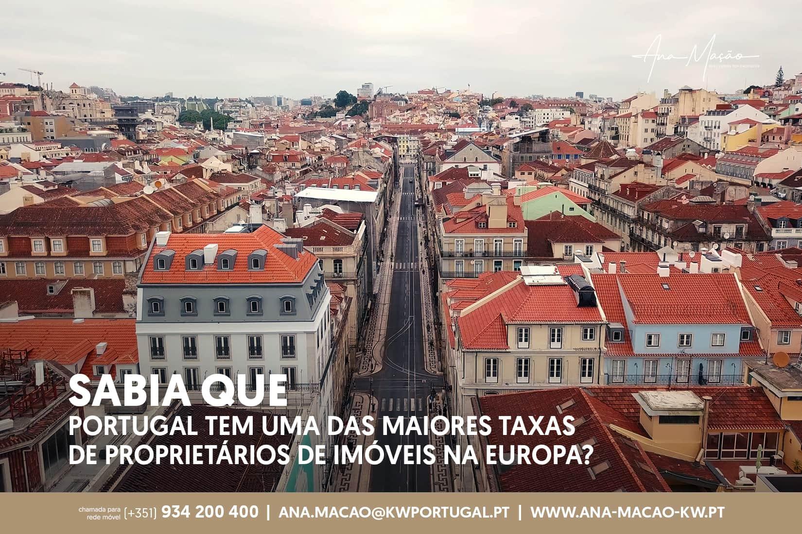 Portugal, um país de proprietários de casas - Porquê e para onde vamos?