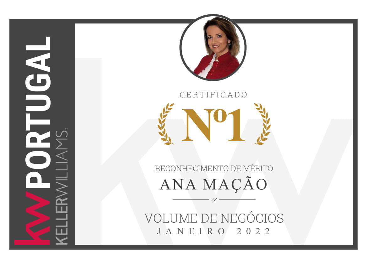 1º Lugar - Top Nacional KW Portugal - Janeiro 2020
