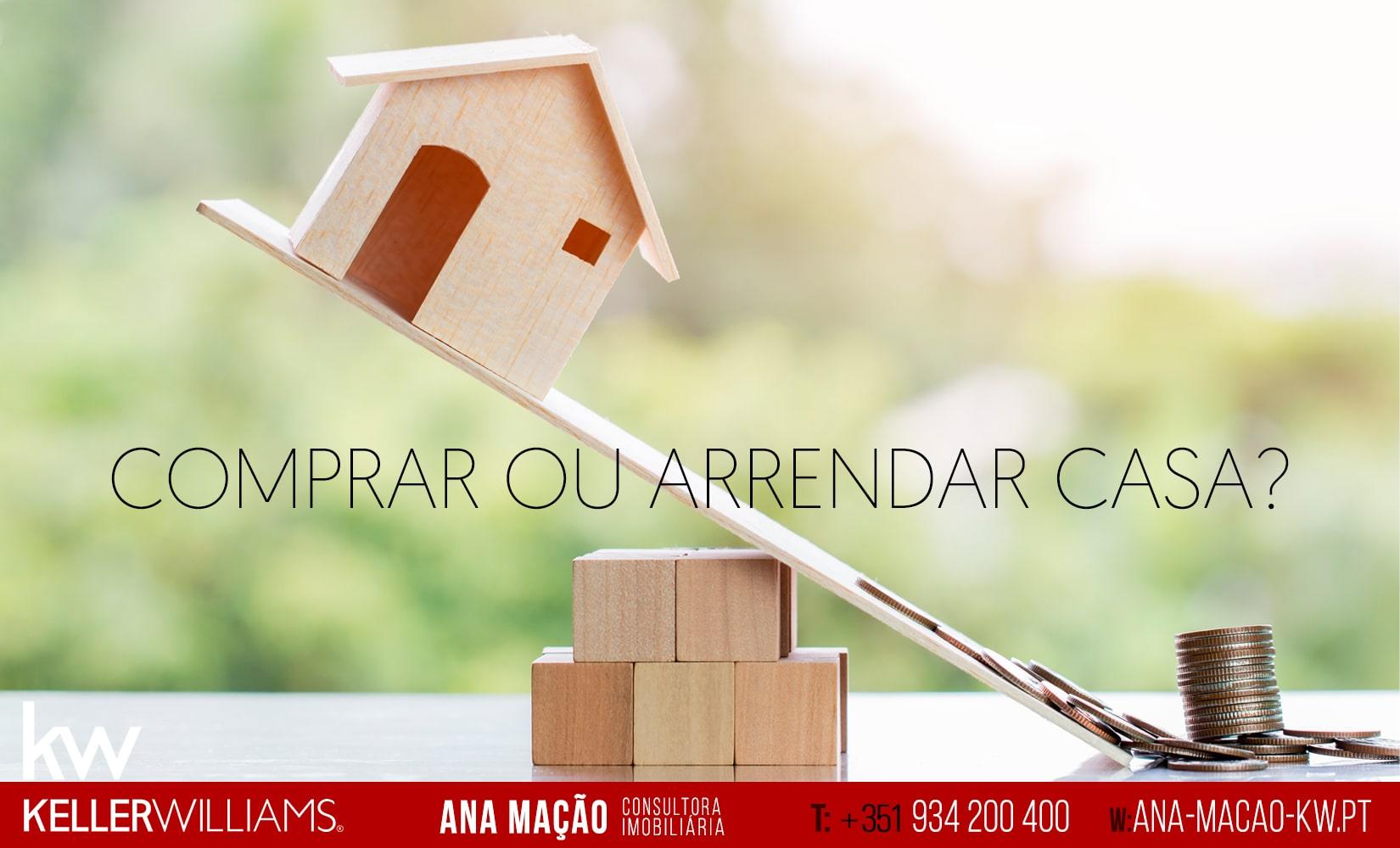É mais barato comprar uma casa ou arrendar?